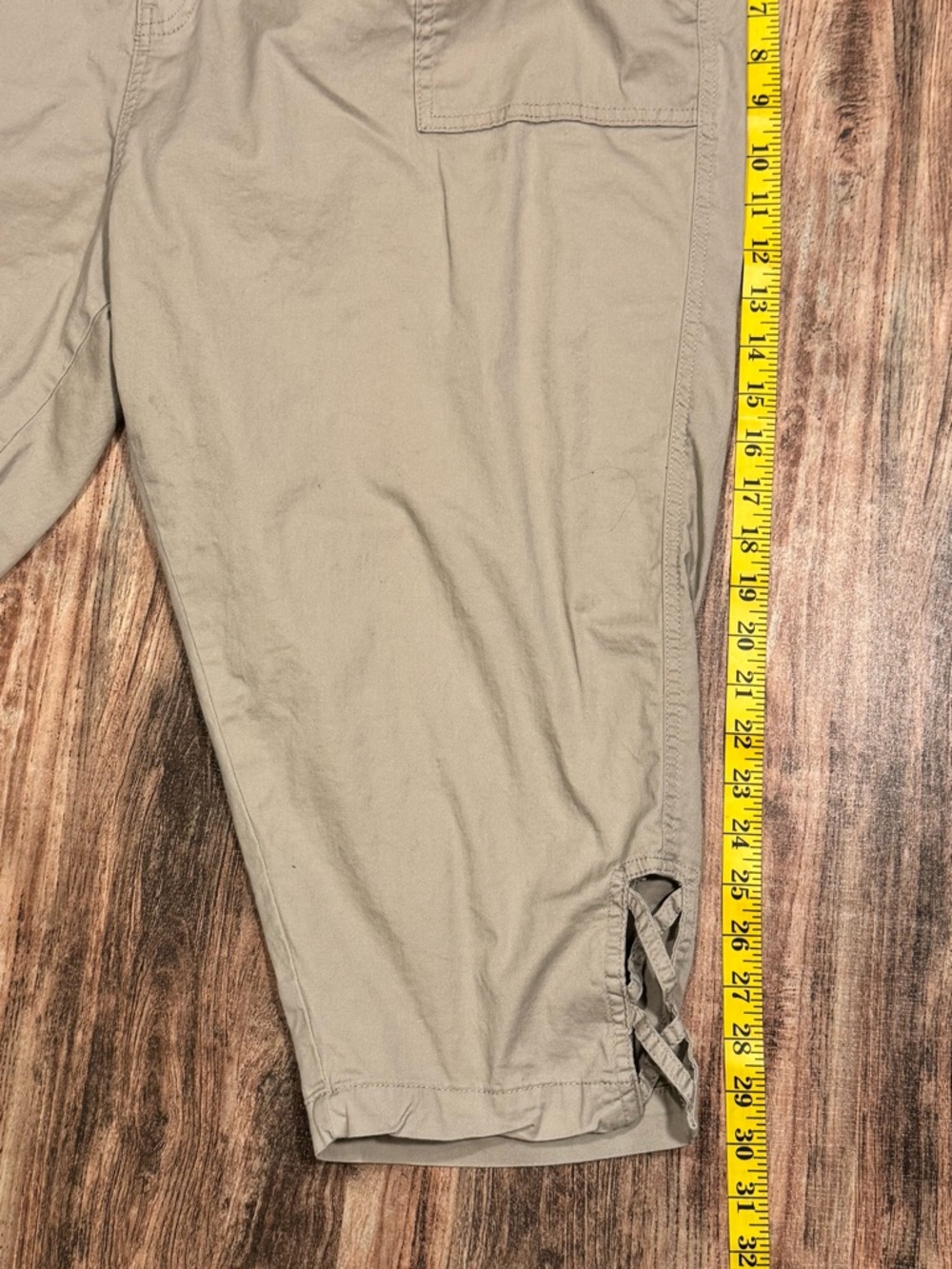 Women’s Triple Pack Leggings & Capri — Black, Brown & Cream - Picture 10 of 11